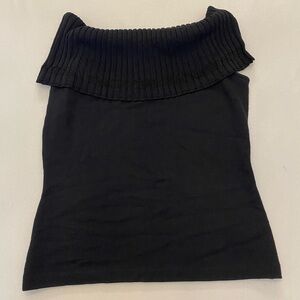 ST. JOHN Sleeveless Shoulder Blouse, Petite